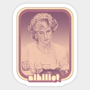 Princess Diana /// Nihilist Style Design Sticker